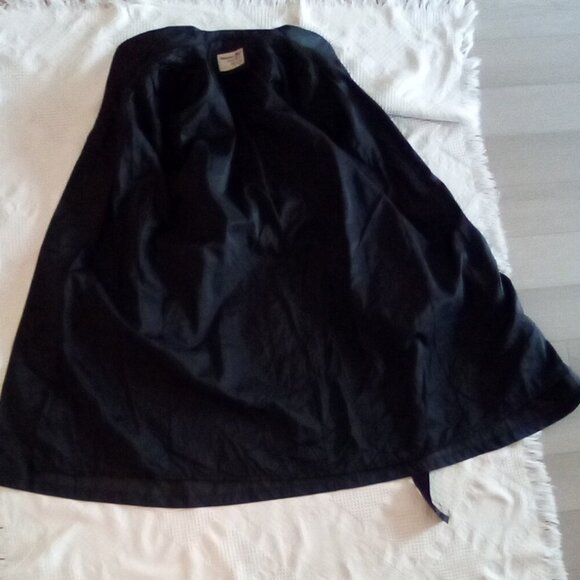 VTG Weather Wise Trench Coat With Matching Belt By Betsey B Puff Shoulders Sz S - Picture 9 of 11